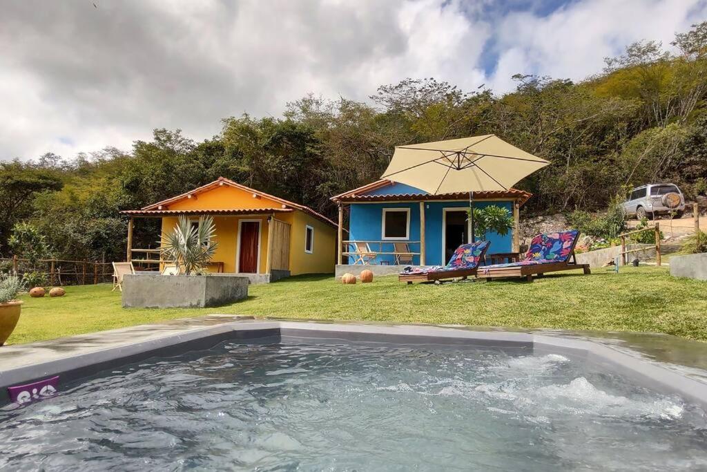 Vila Celso De Gil, Aconchego, Privacidade, Internet, Casas De Campo 300M Da Cachoeira Da Boa Vista , Proximo Vale Do Capao パウメイラス エクステリア 写真